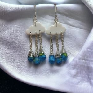 Rain Cloud Earrings